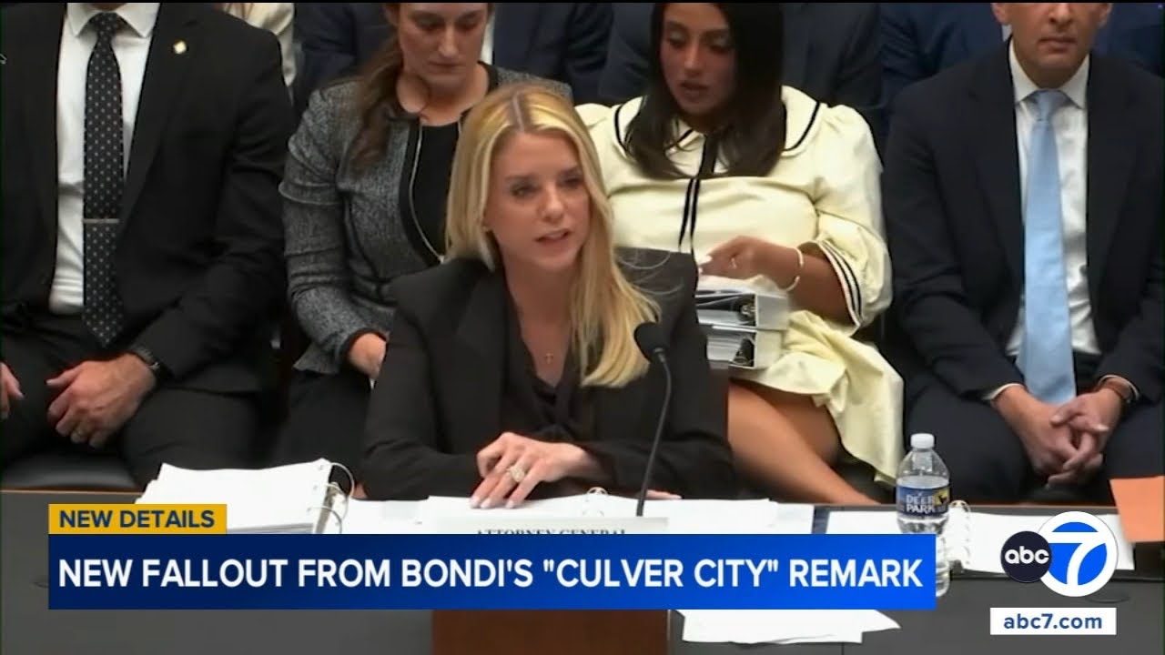 Pam Bondi's comment about crime in Culver City draws pushback