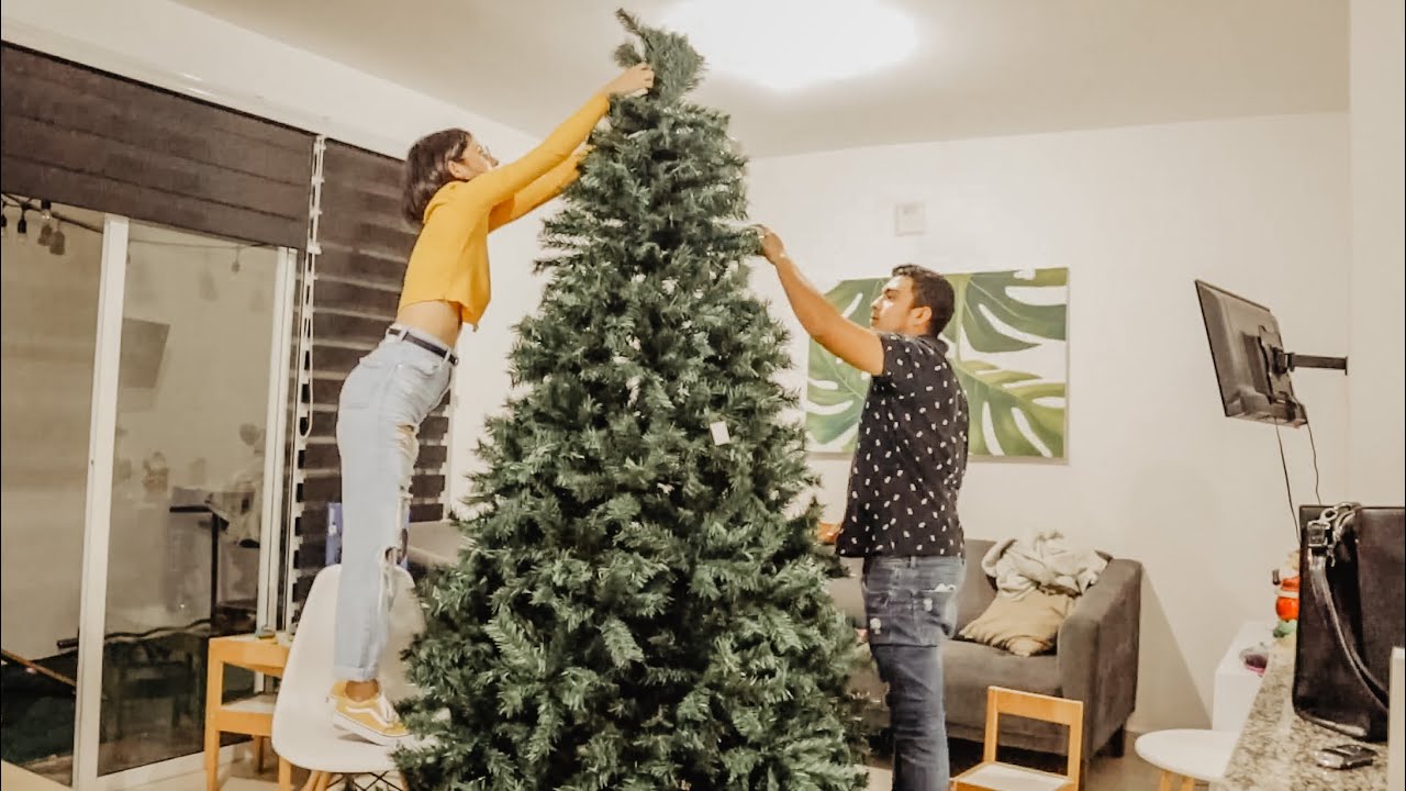 el arbol de navidad de este año es GIGANTE