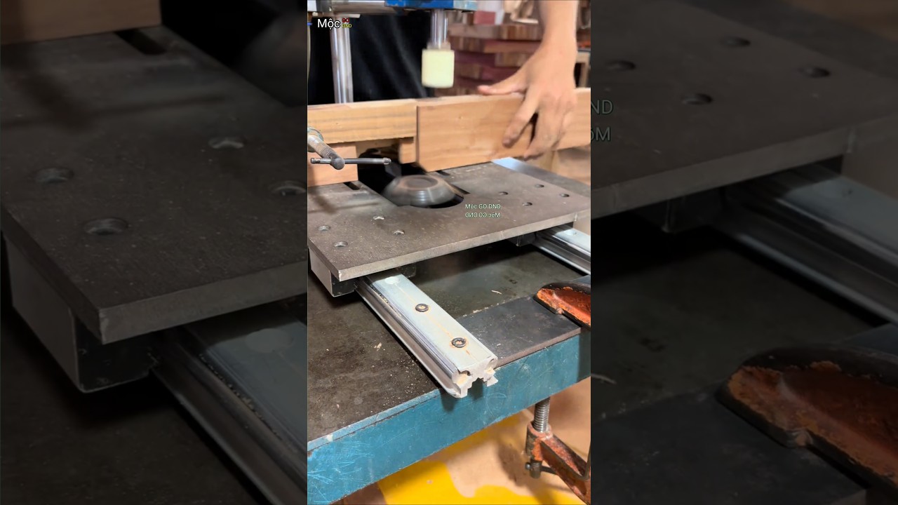 Mẹo cắt mộng mòi siêu hay ít người biết với máy Router | Woodworking Shorts || Mộc GO DND