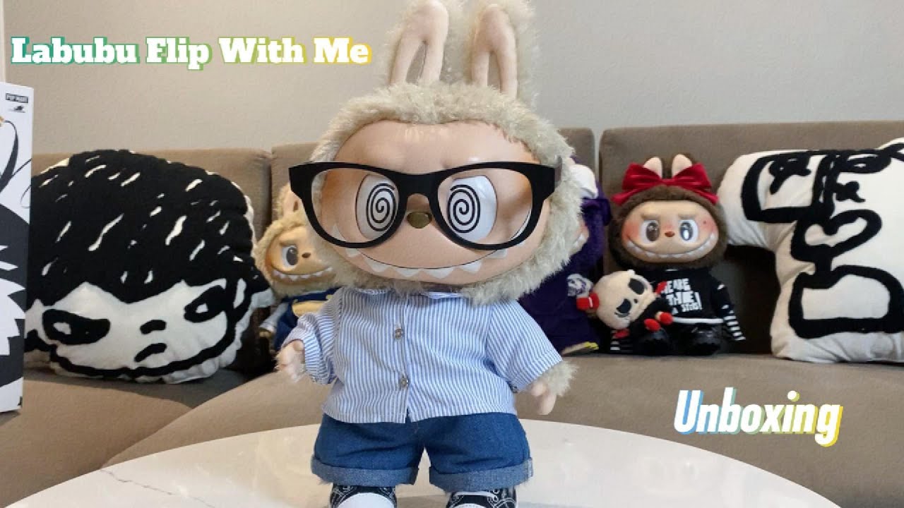 Unboxing The Monsters Labubu Flip With Me | Mei