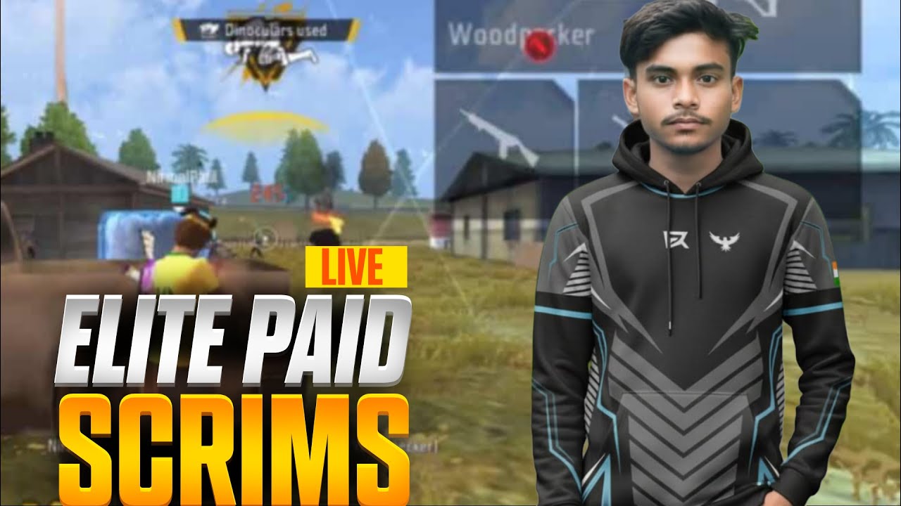 ELITE PAID SCRIMS 9PM LIVE 🏆 FREE FIRE TURNAMENT LIVE ⚡