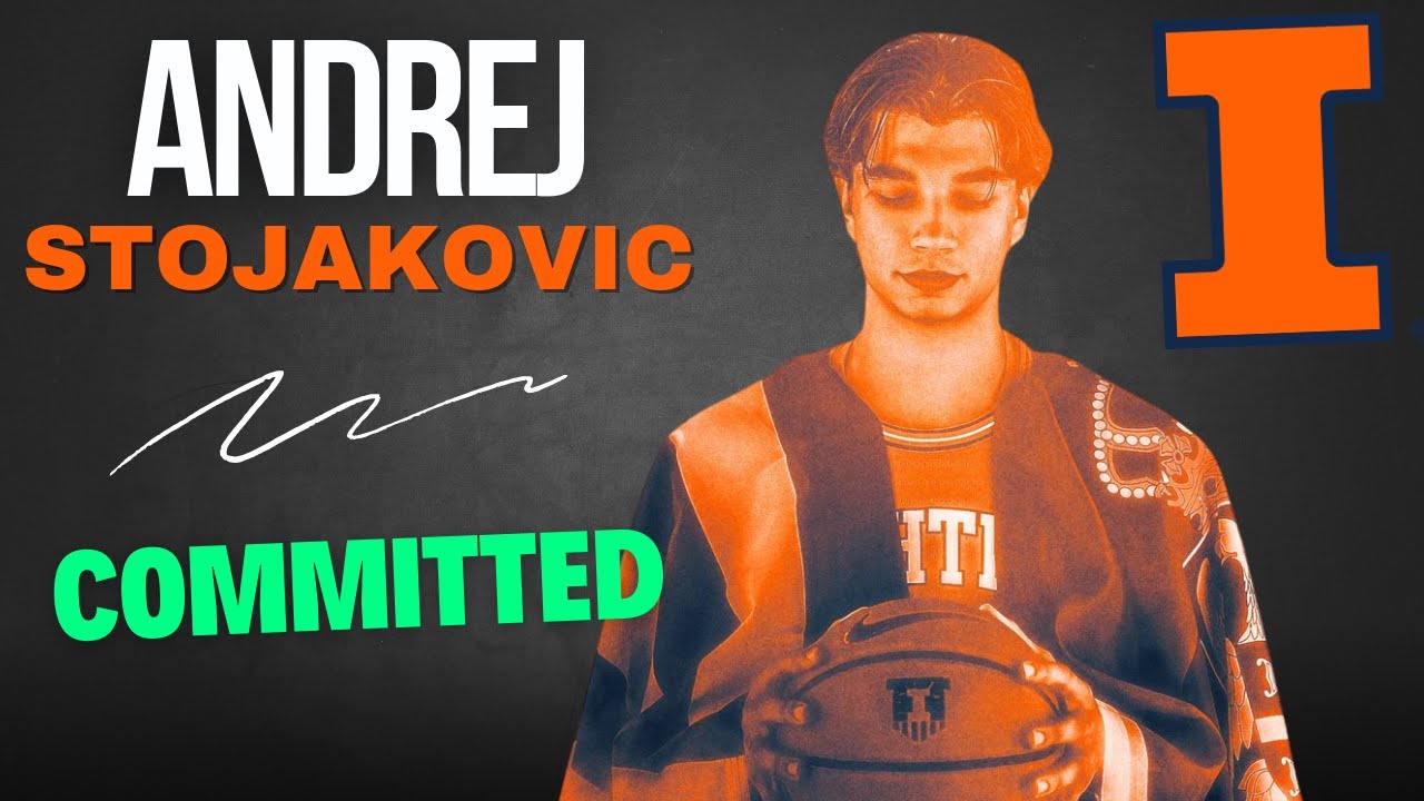Andrej Stojakovic Commits To Illinois!