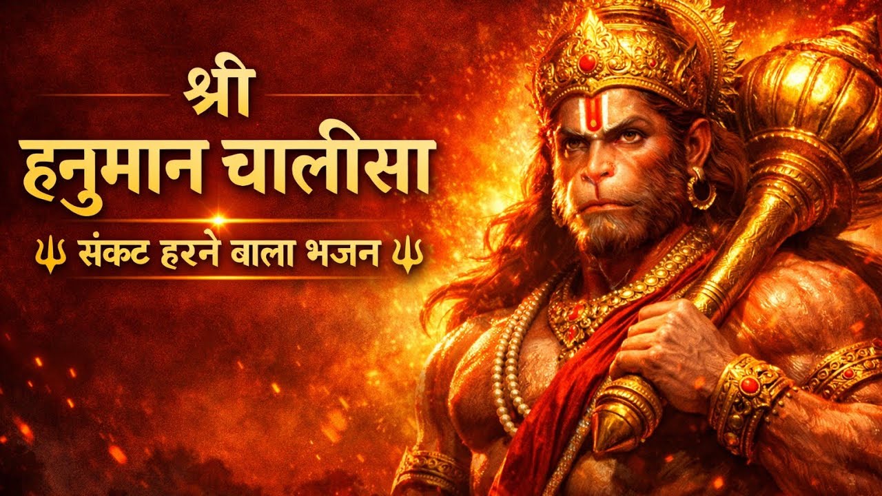 🚩 जय श्री राम 🚩श्री हनुमान चालीसा भजन 🙏जय श्री हनुमान HanumanBhajan#Bajrangbali#JaiHanuman#HanumanJi
