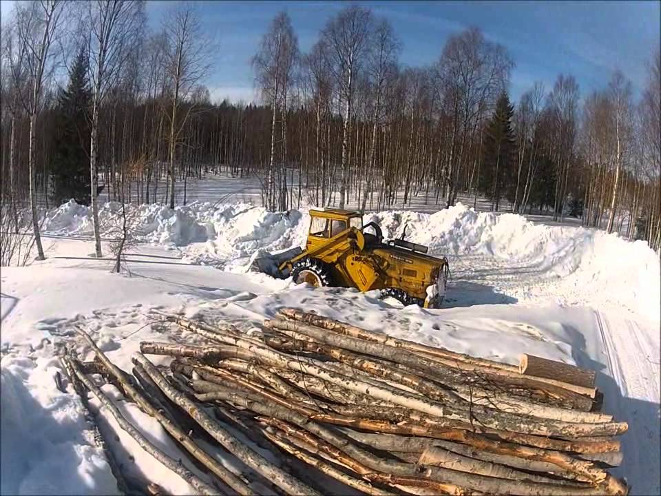 Vägen till vedhögen