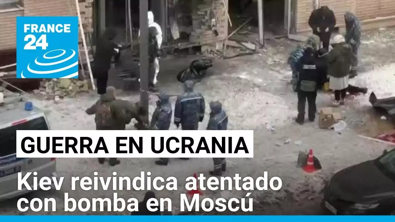 Ucrania se atribuye atentado en Moscú donde murió alto general ruso • FRANCE 24 Español