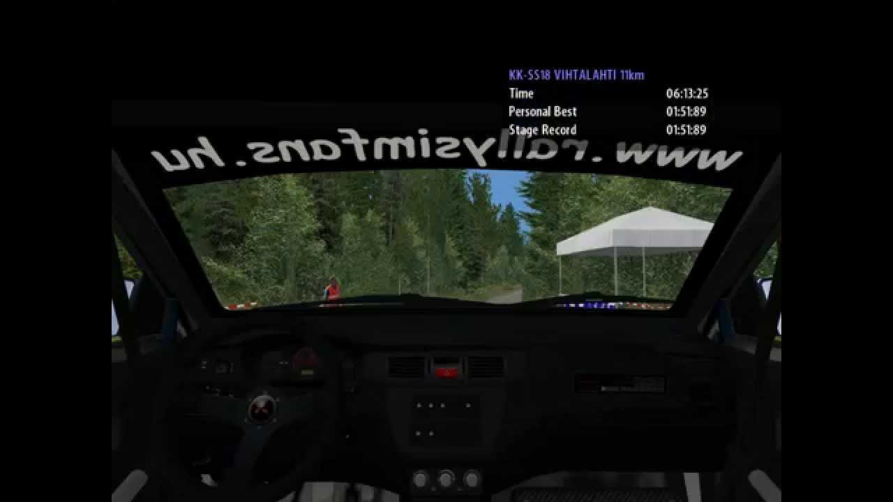 Evo IX Test Vihtalahti (RX) NGP Physics