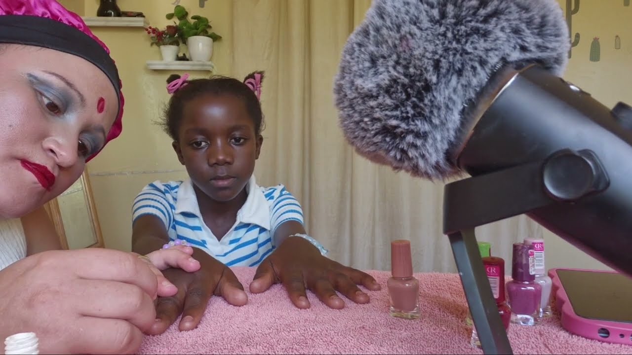 Asmr handcare🤲 and nail polish💅 moments👌