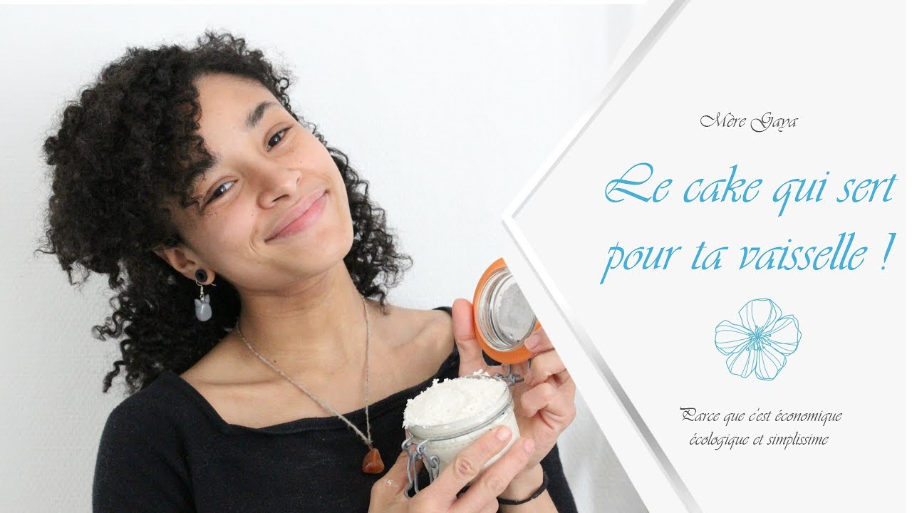 Un cake pour la vaisselle, zéro déchet