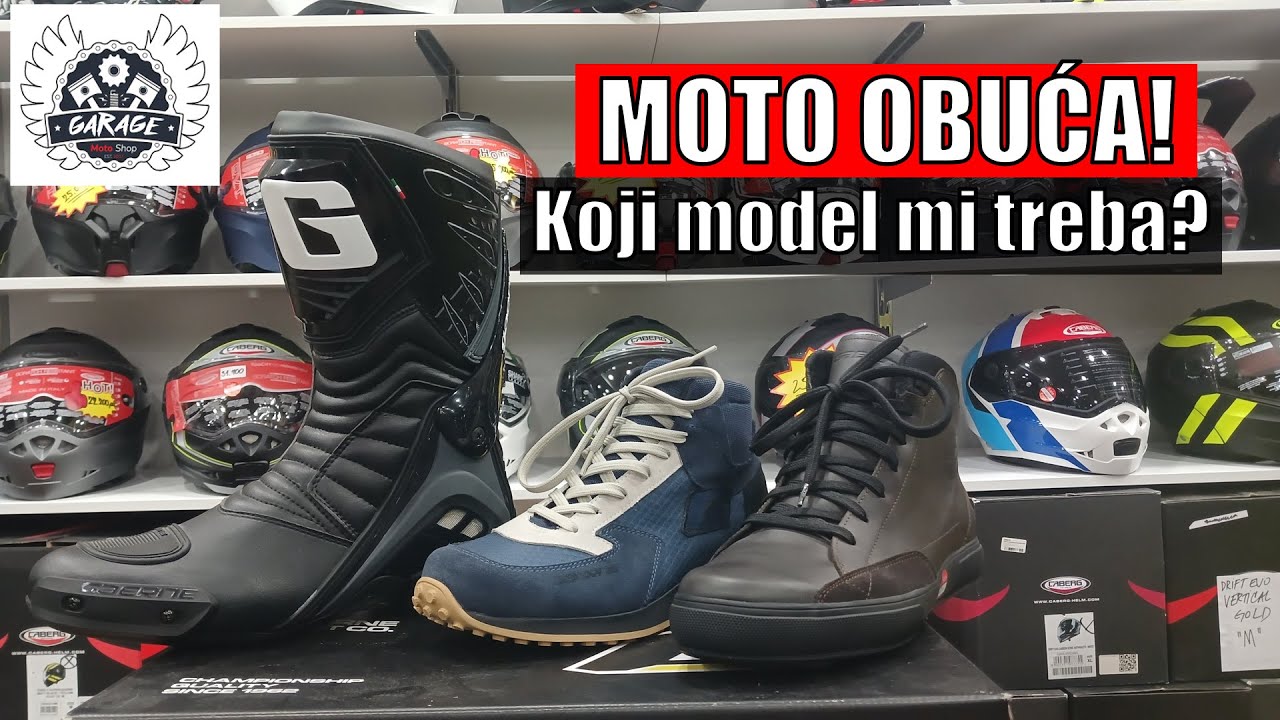 Kako izabrati odgovarajuću moto obuću - ŠTA JE VAŽNO?