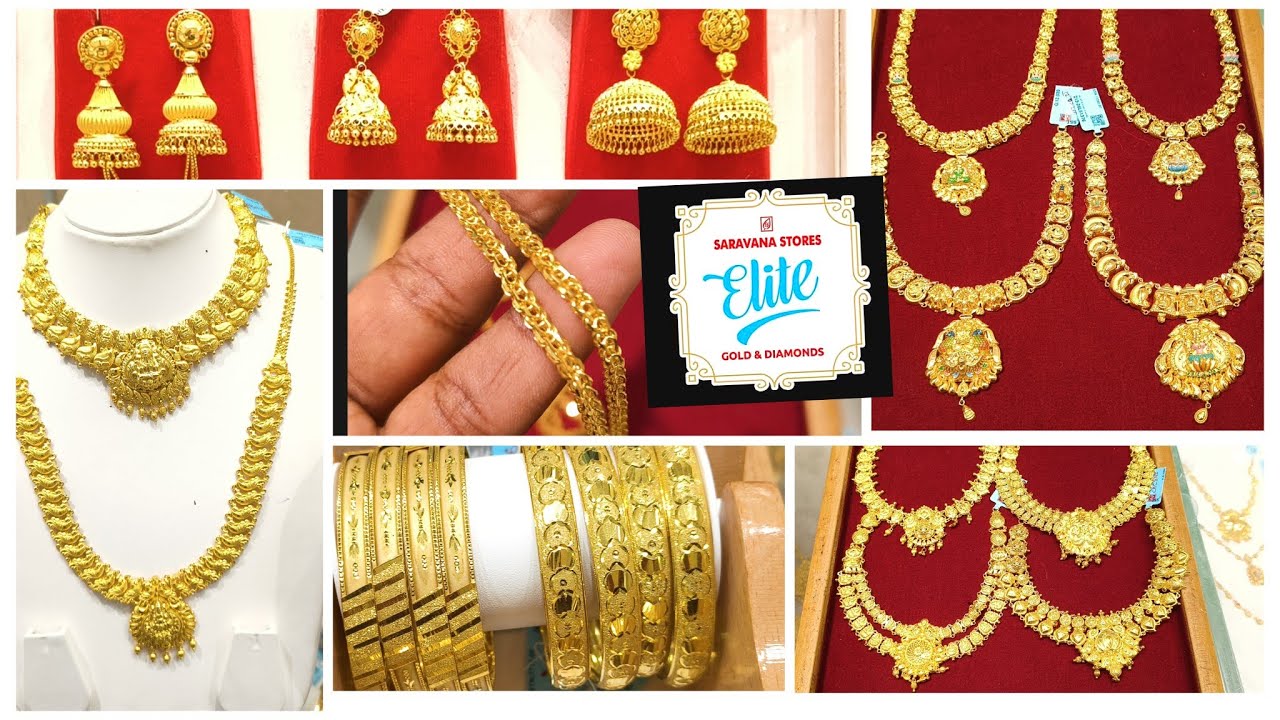 💥1 லட்சம் போதும் 12g இரண்டு gold bangles ஆ?! With Estimate Bill Proof 9kt Haram,Necklace, chains,