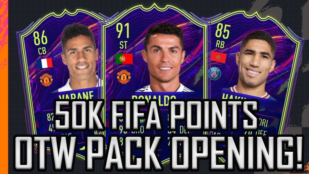50K FIFA POINTS OTW PACK OPENING! - FIFA 22 LIVE STREAM!