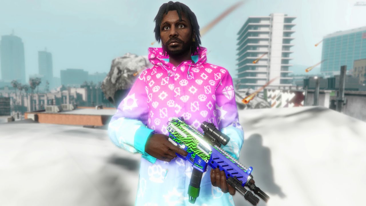 My Brother & I Take Over The Lobby - GTA 5