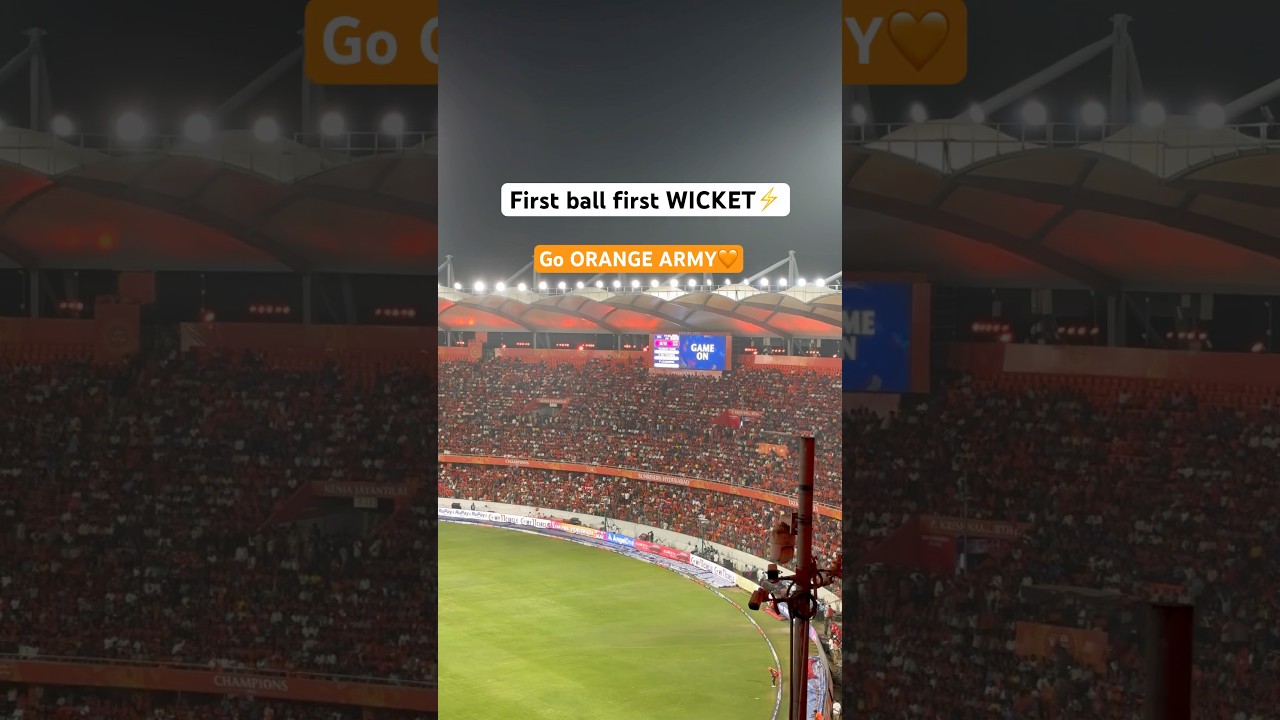 Go orange Army 🧡 #hyderabad #iplteam