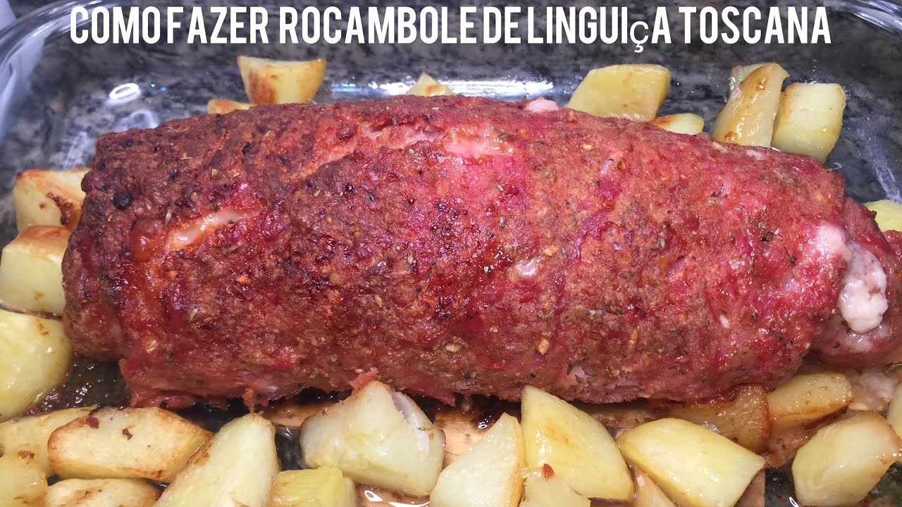 Rocambole de linguiça Toscana econômico