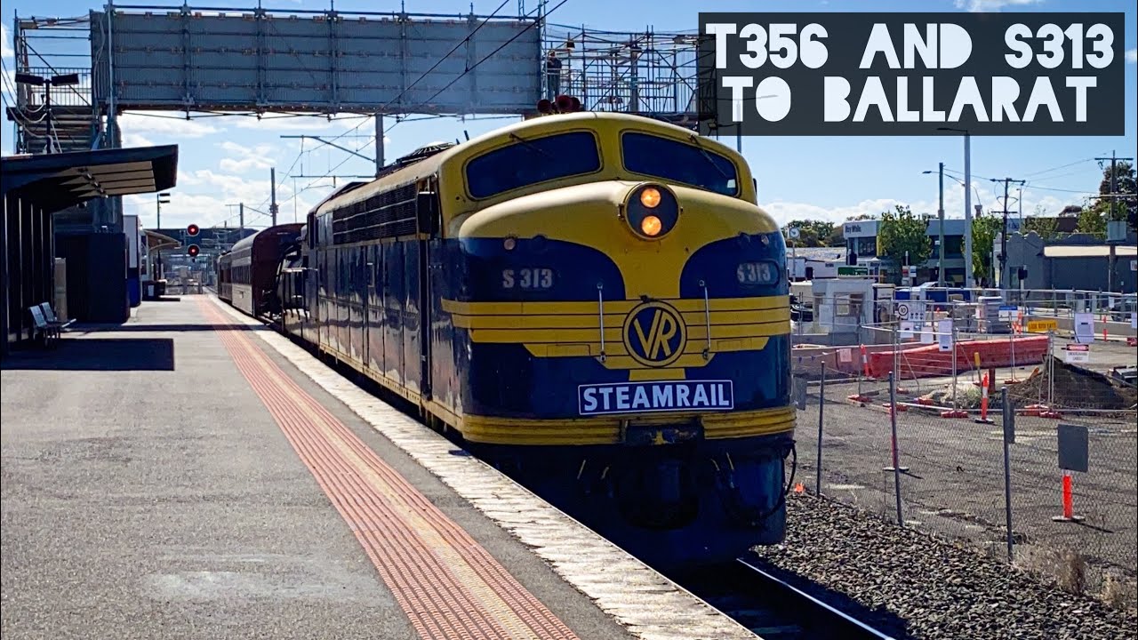 T356 and S313 transfer to Ballarat - October 2021