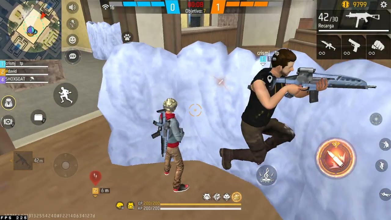 UMP CONTRA INVALIDOS FF -👻-SHOX HIGHLIGHTS#89