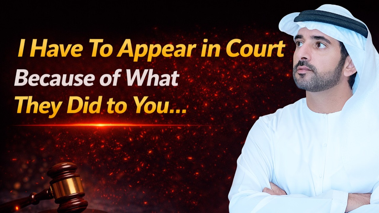 I Have To Go To Court Because Of What They Did To You... | Sheikh Hamdan | Fazza Poems | Fazza