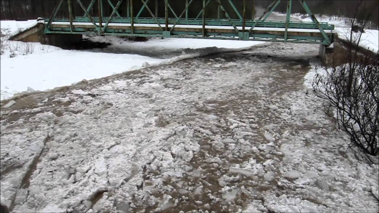 Ice Flow/Jam Footage