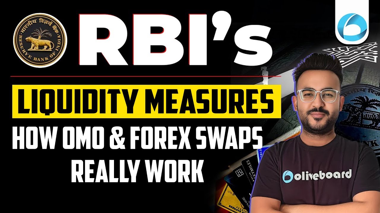 RBI Announces Liquidity Measures : How OMO & Forex Swaps Really Work ? RBI Grade B 2026
