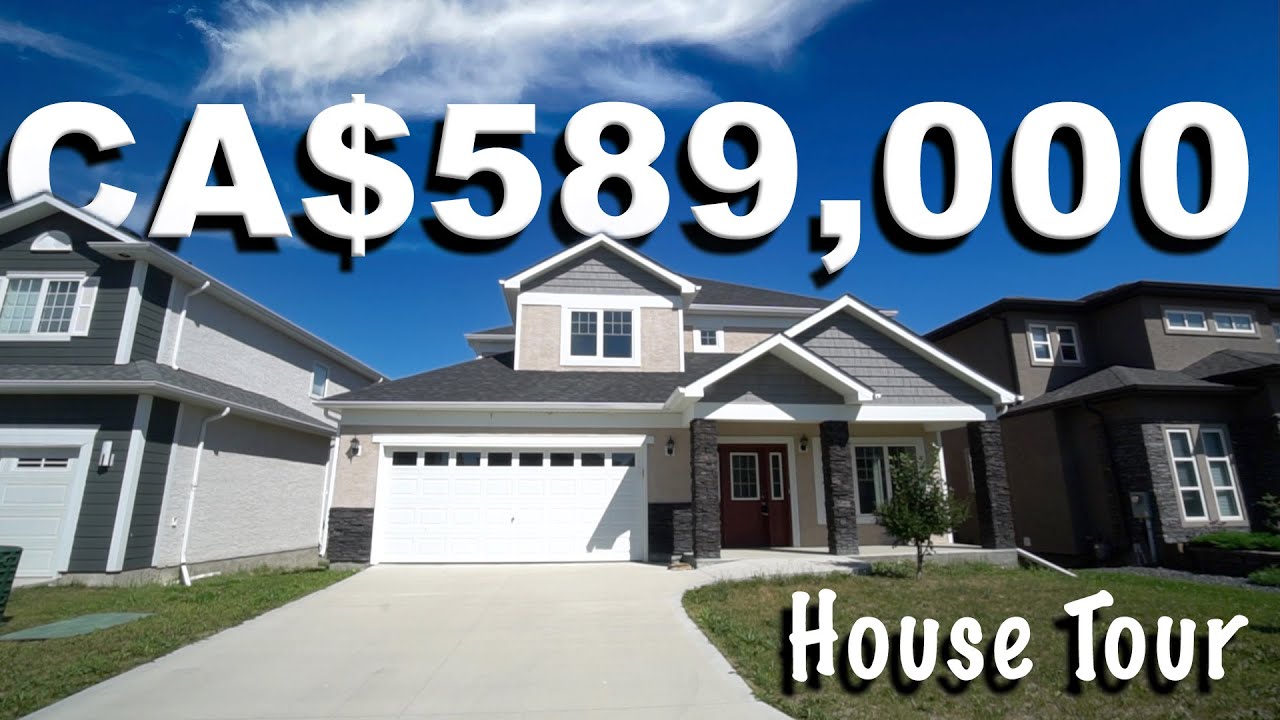 Sold. Winnipeg, Canada home tour, 2324 sq.ft detached House, Bridgewater Lakes, Winnipeg, Manitoba,