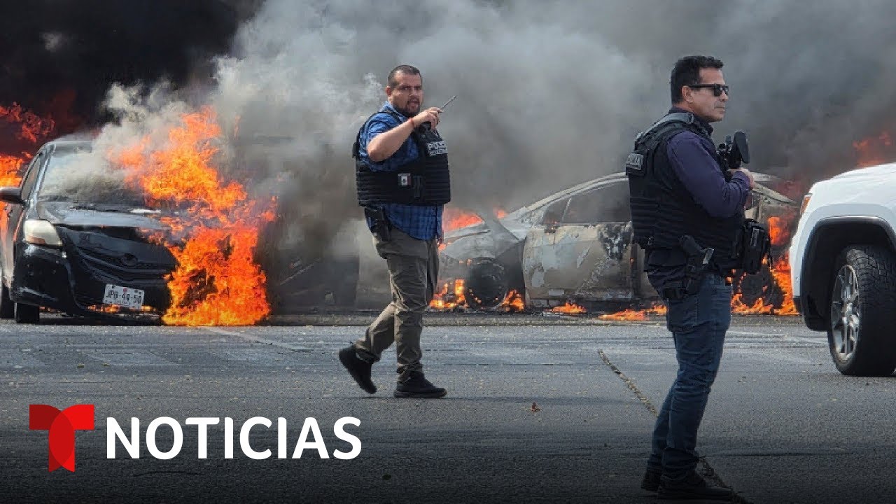 Reportan incendios y caos en Jalisco como reacción a la muerte de Nemesio Oseguera, 'El Mencho'