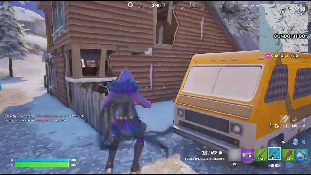 Fortnite con una sconfitta assurda😭😭.secondo voi mi ha preso o no?