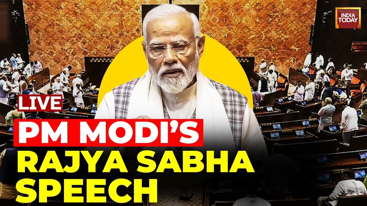 PM Modi Speech on War LIVE | PM Modi's Rajya Sabha Speech LIVE | PM Modi LIVE | Israel-Iran War LIVE