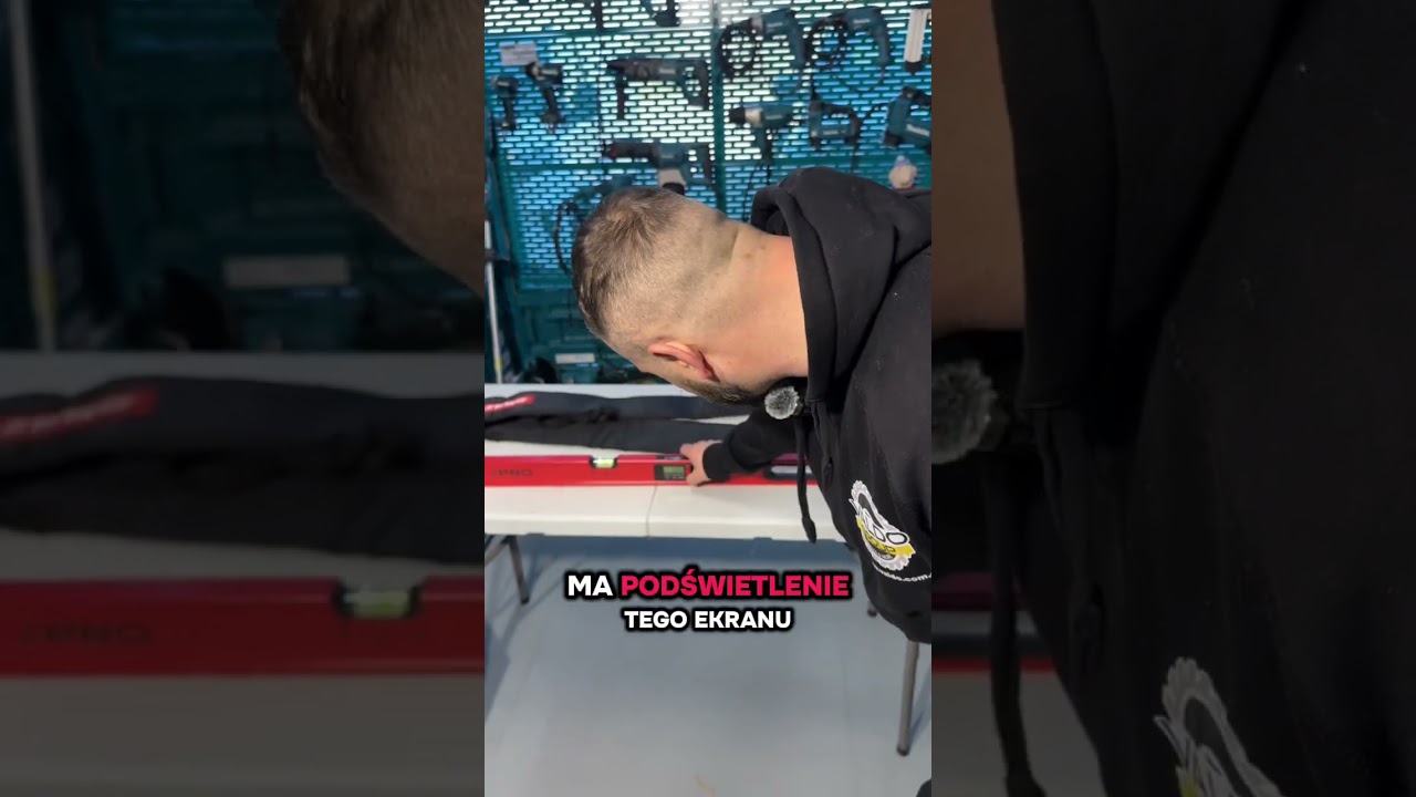 Poziomnica cyfrowa firmy Pro