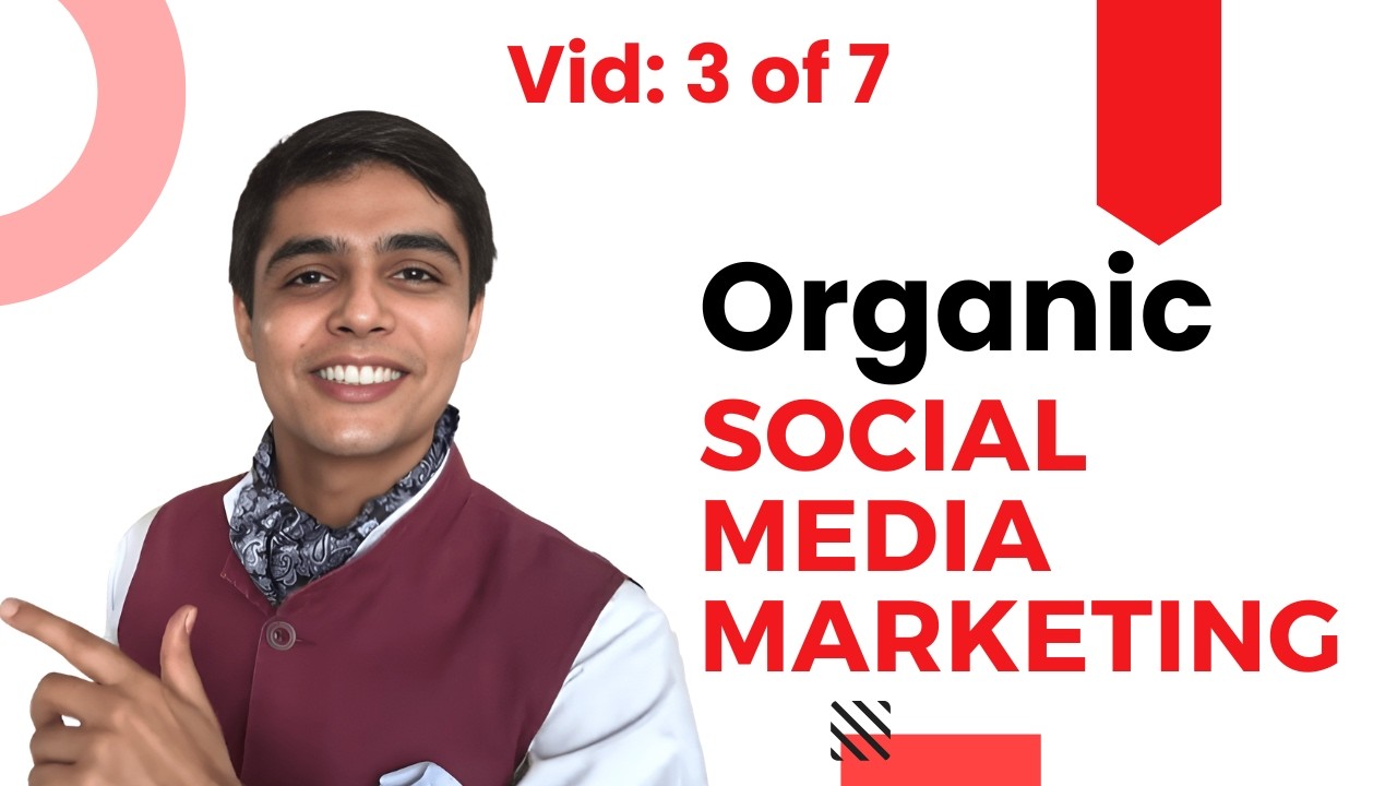 Organic Social Media Marketing (SMM) & Growth Strategies | Vid-3 | Karan Veer Narang #UpwardsKV