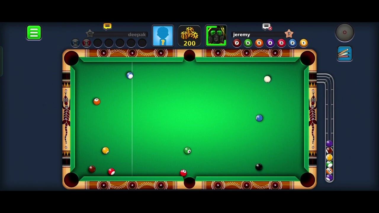 Golden Break Gameplay!💥 Unstoppable Break in 8 Ball Pool | Easy Win Trick