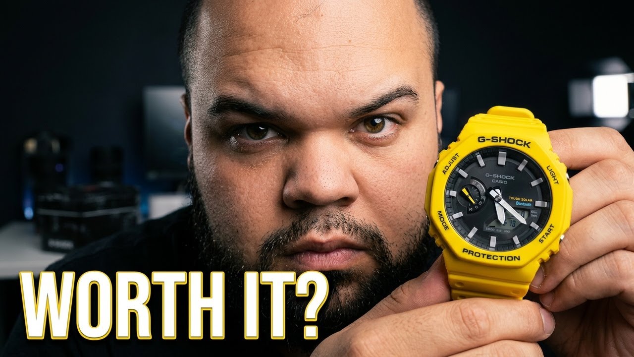Желтые часы Casio G-Shock GA-B2100 | Ваши новые любимые часы?