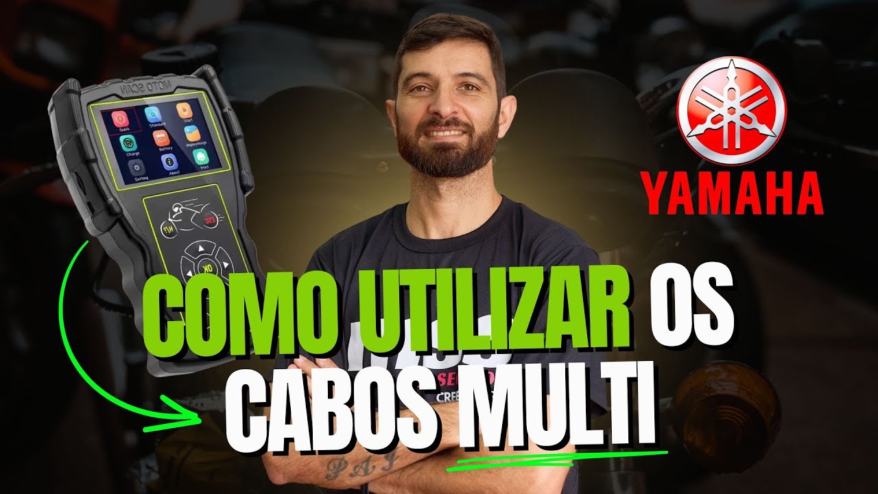 COMO UTILIZAR CABO MULTI NO SCANNER M100 PRO YAMAHA