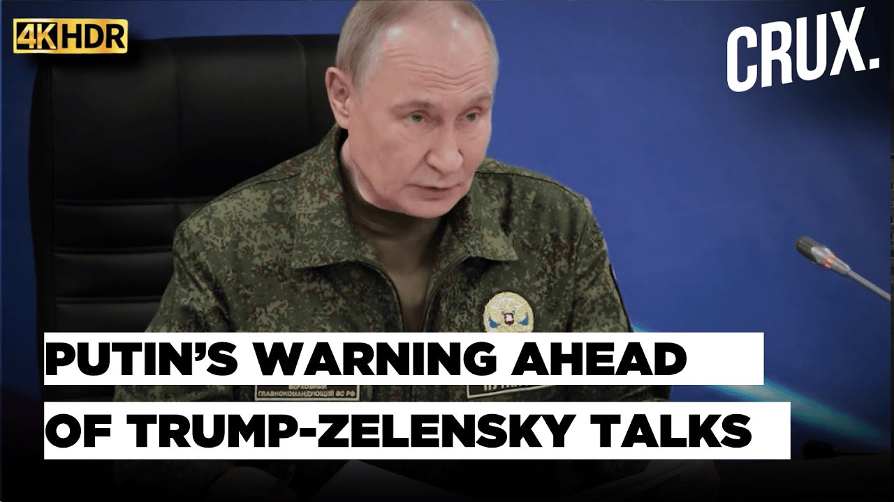 &laquo;Военными средствами&hellip;&raquo; &mdash; серьёзное предупреждение Путина перед встречей Трампа с Зеленским | Росс...