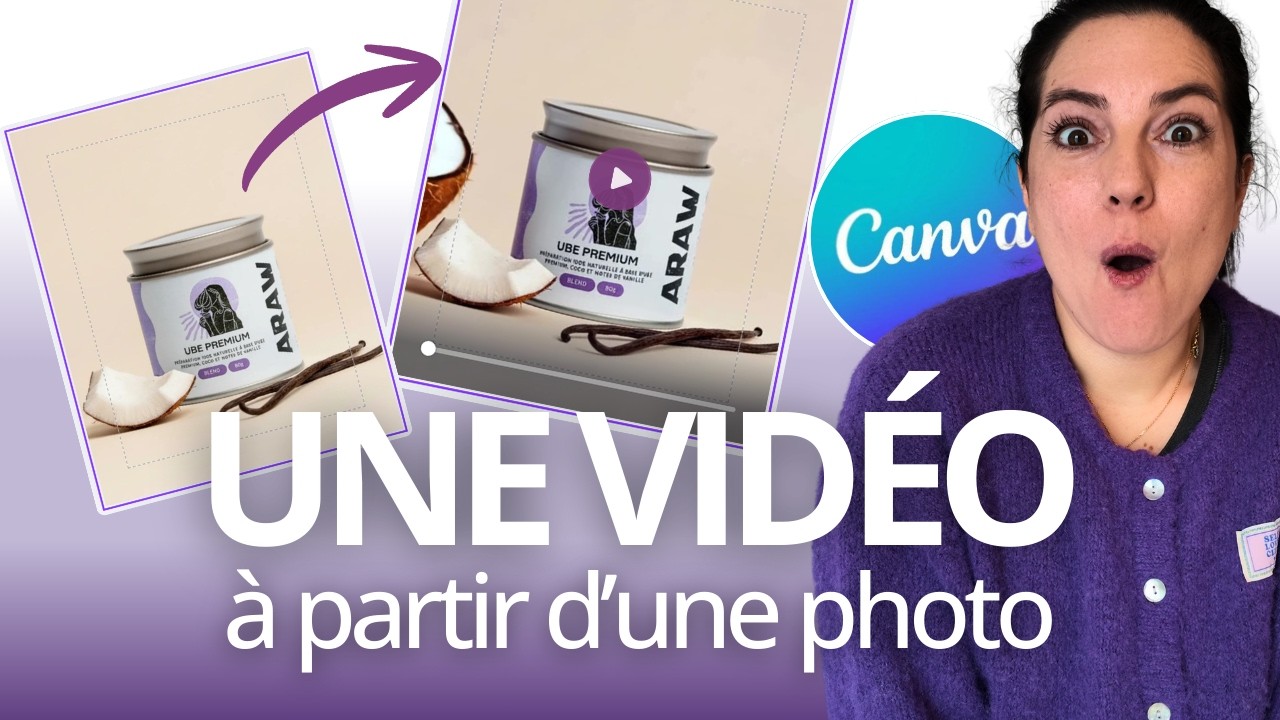 Créer une vidéo à partir d’une photo sur Canva en quelques secondes
