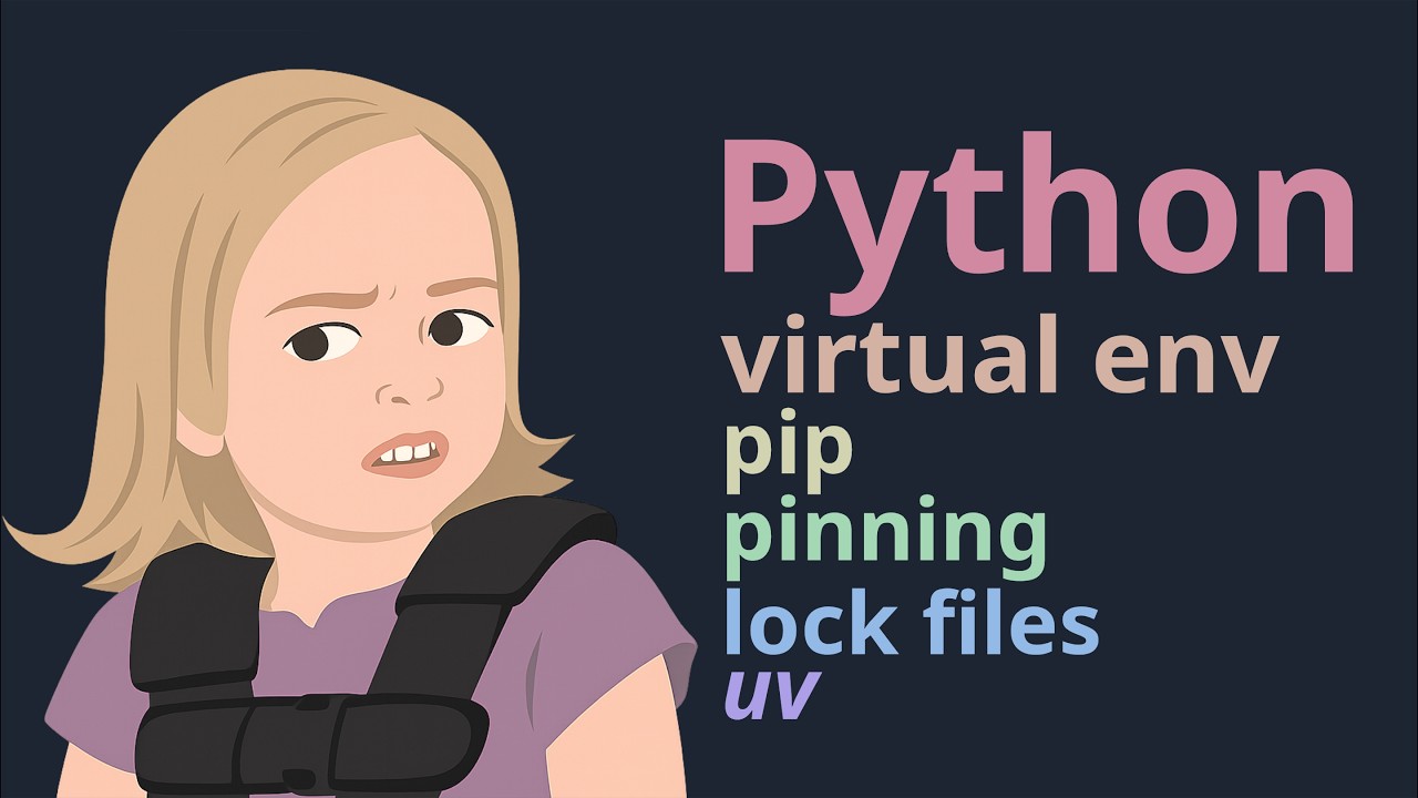 Понимание виртуальных сред Python, закрепление, блокировка файлов, pip, uv | В одном видео