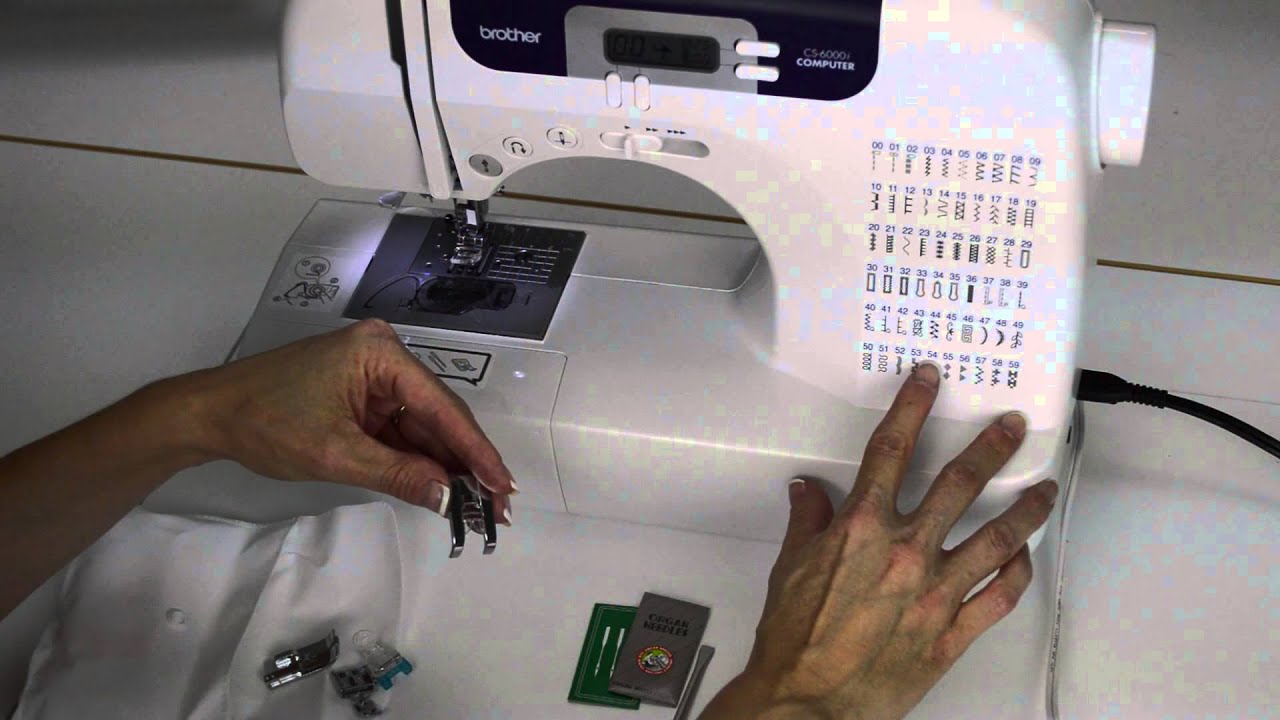 Brother CS 6000i 2 Accessories