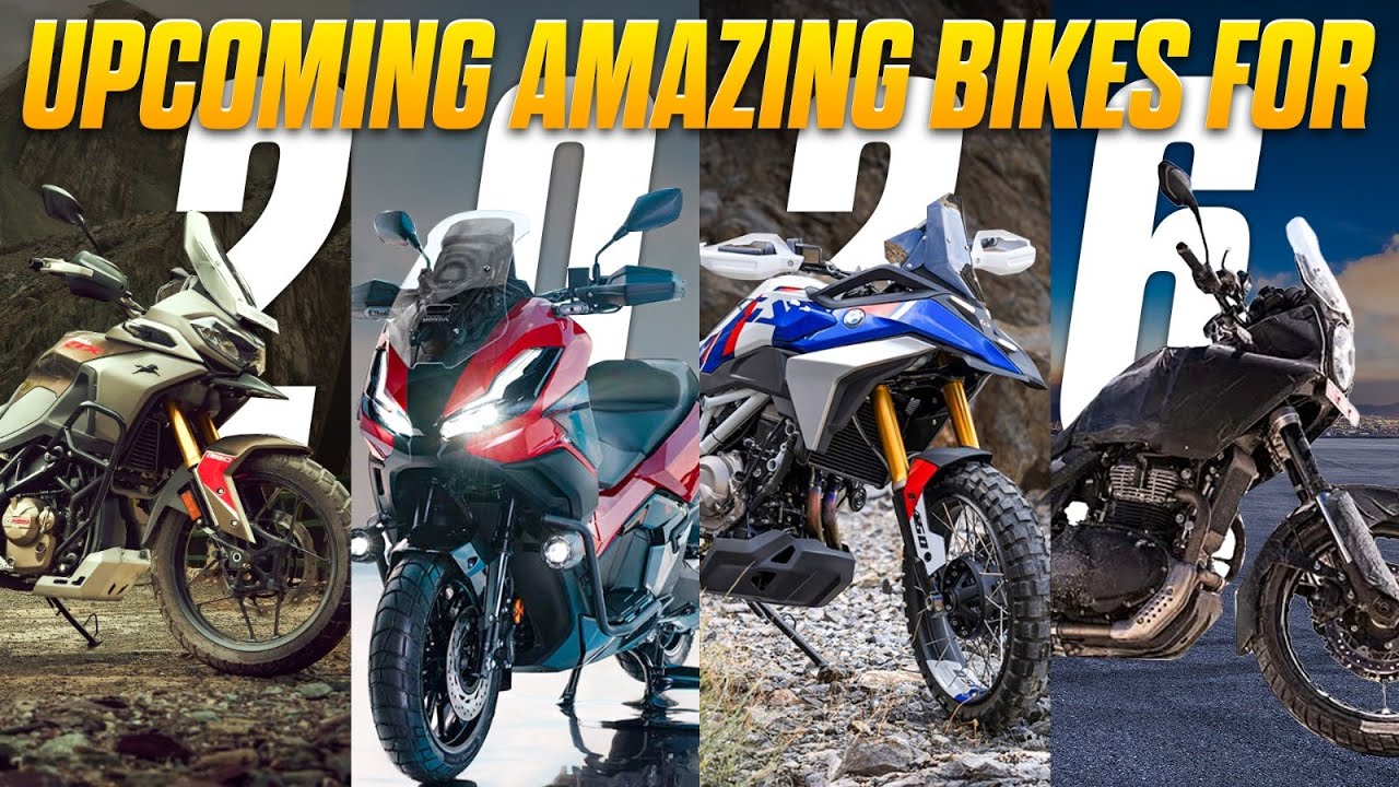 Новые мотоциклы в Индии 2026 года: RTX, Himalayan 750, F450GS, KTM, Honda и многое другое @MotorBeam