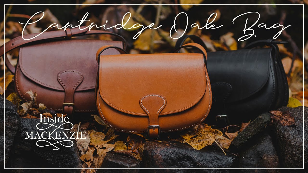 Artisan British Collection - Cartridge Oak bag - Mackenzie Leather Edinburgh