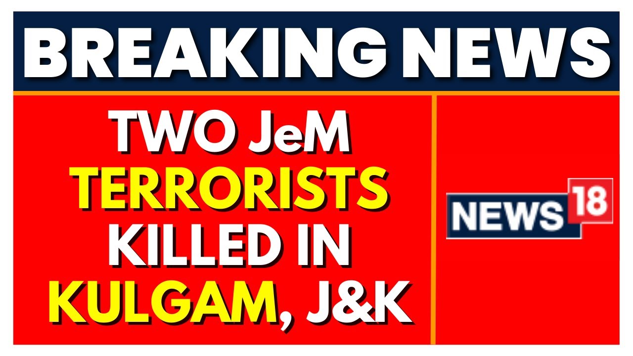 Jammu Kashmir News | 2 Terrorists Neutralised In Kulgam District | Latest News | English News