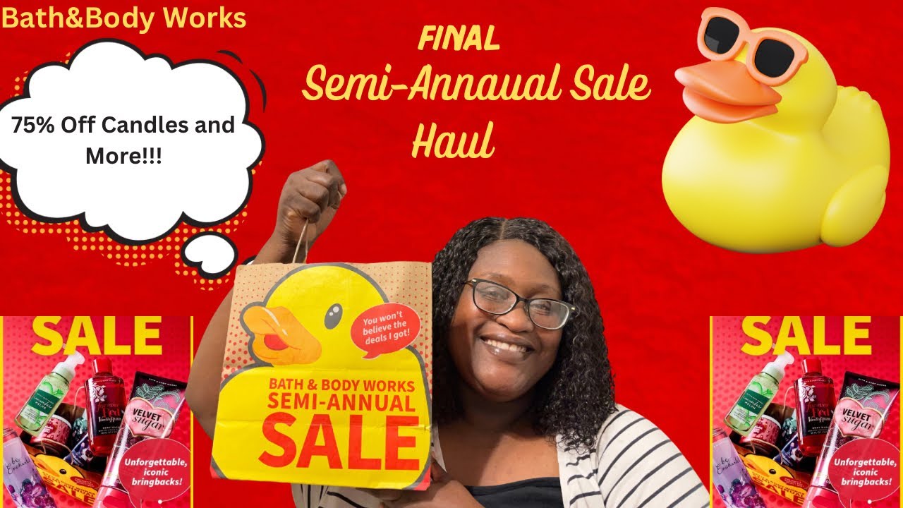 My Final Bath & Body Works Semi-Annual Sale Haul 2025 🛍️ !!!