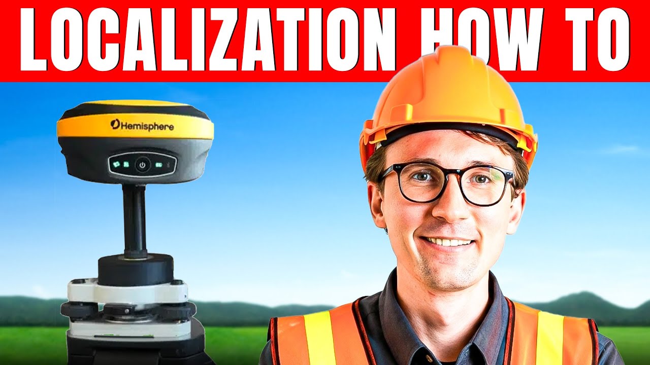 Как выполнить локализацию с помощью геодезического оборудования RTK GPS/GNSS (РУКОВОДСТВО ДЛЯ НАЧ...