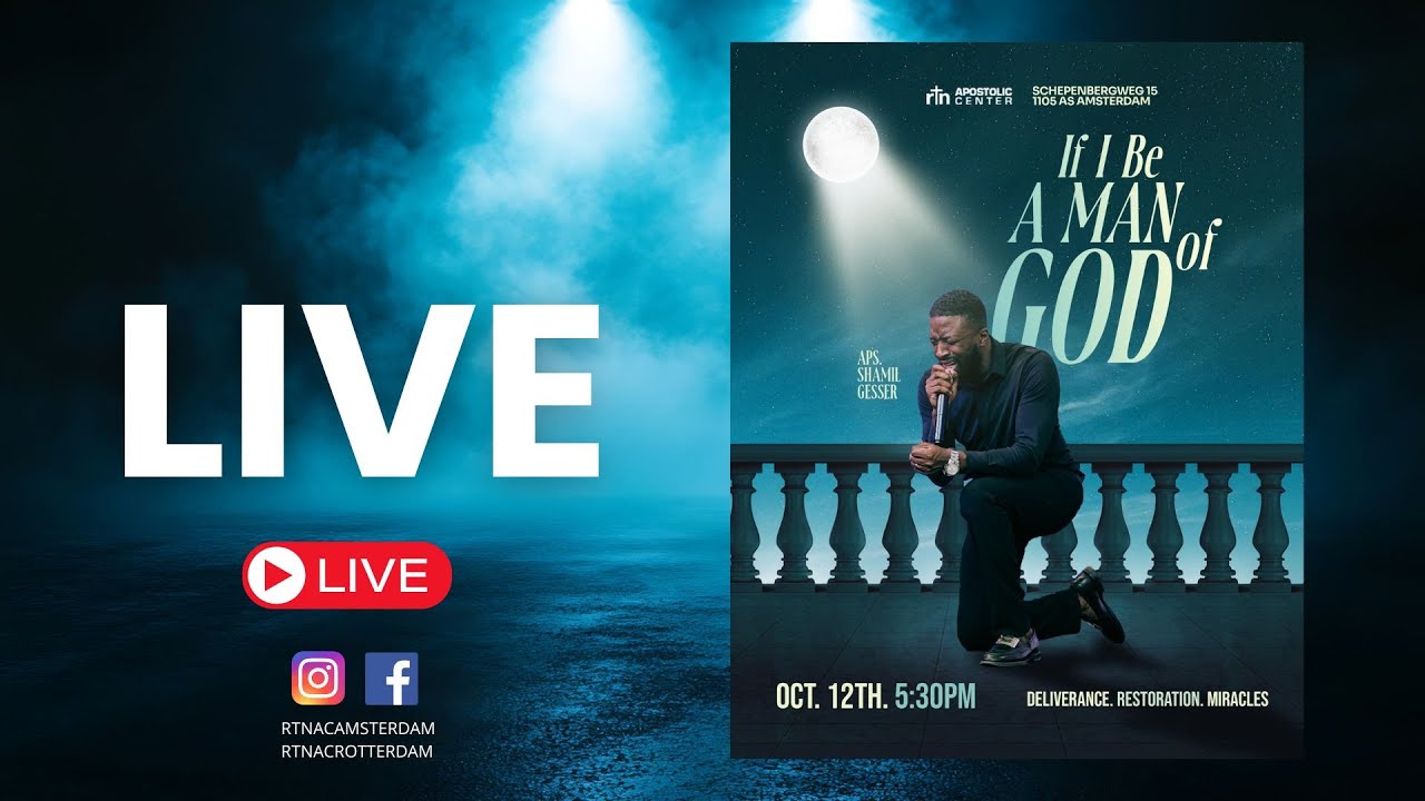 SUNDAY SERVICE | IF I BE A MAN OF GOD w/ APOSTLE SHAMIL GESSER | 12.10.2025