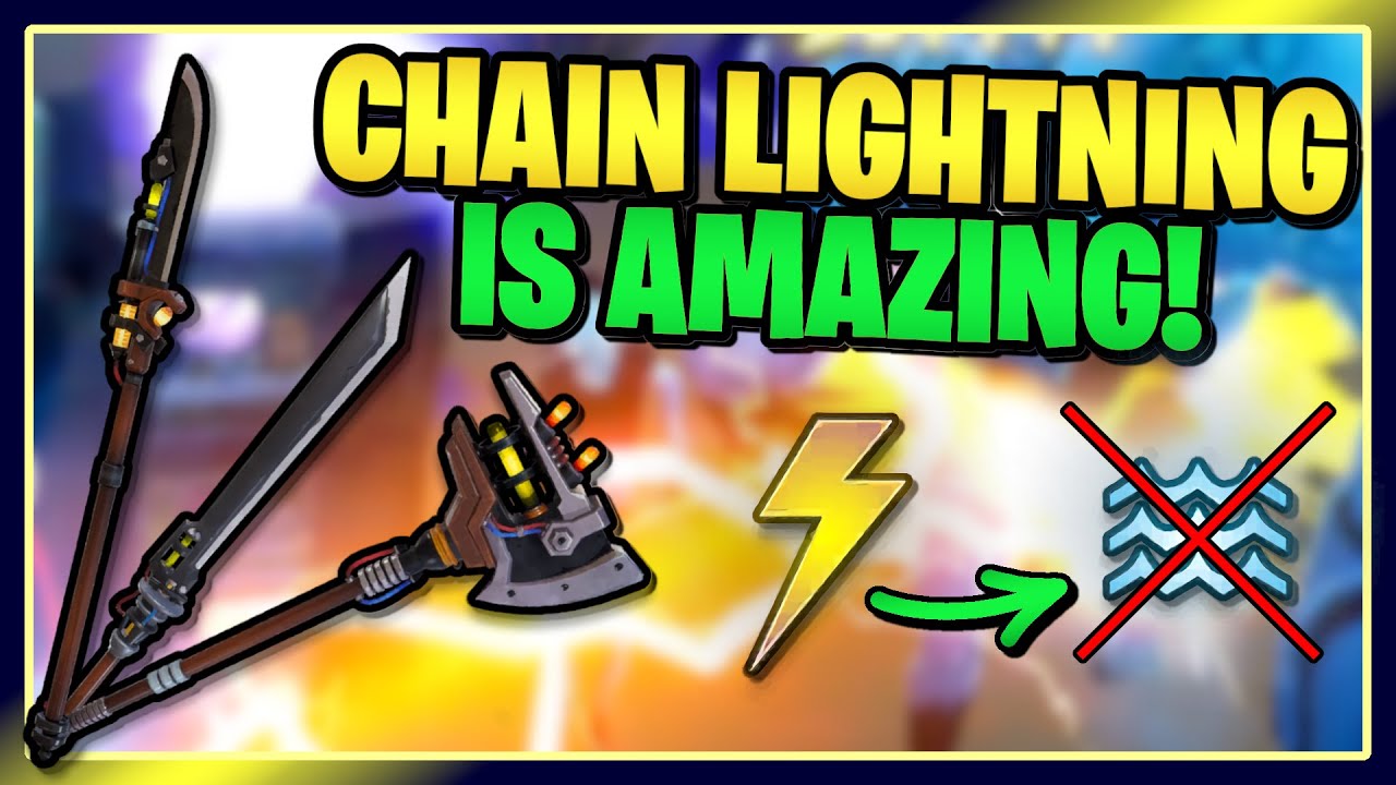 CHAIN LIGHTNING MELEES Are AMAZING vs Water Enemies! - Fortnite Save the World