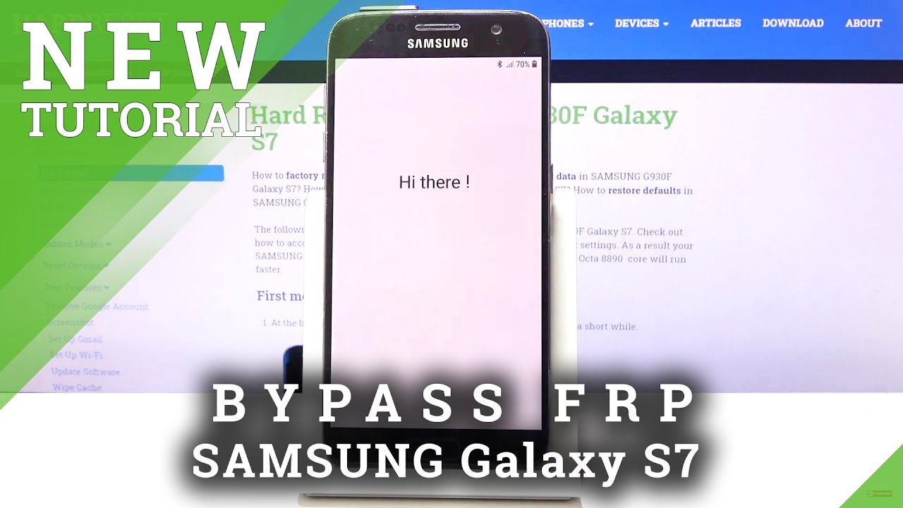 Как обойти учетную запись Google (FRP) на SAMSUNG Galaxy S7 – Бypass Google Verification