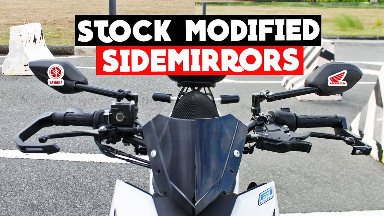 Stock Modified Sidemirrors | YamaHonda Beat Street