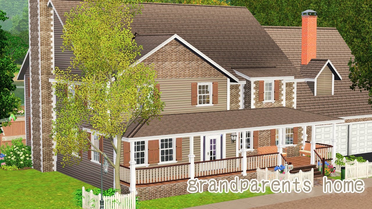 grandparents home ✧˚ · . sims 3 speed build