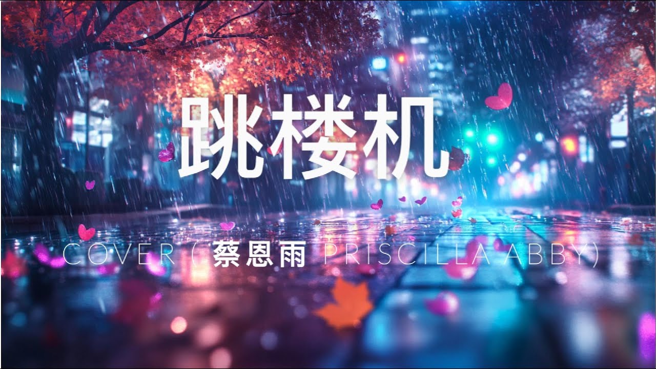 跳楼机 (LBI) Cover ( 蔡恩雨 Priscilla Abby) 【高音質|動態歌詞Lyrics纯享】#跳楼机 #蔡恩雨