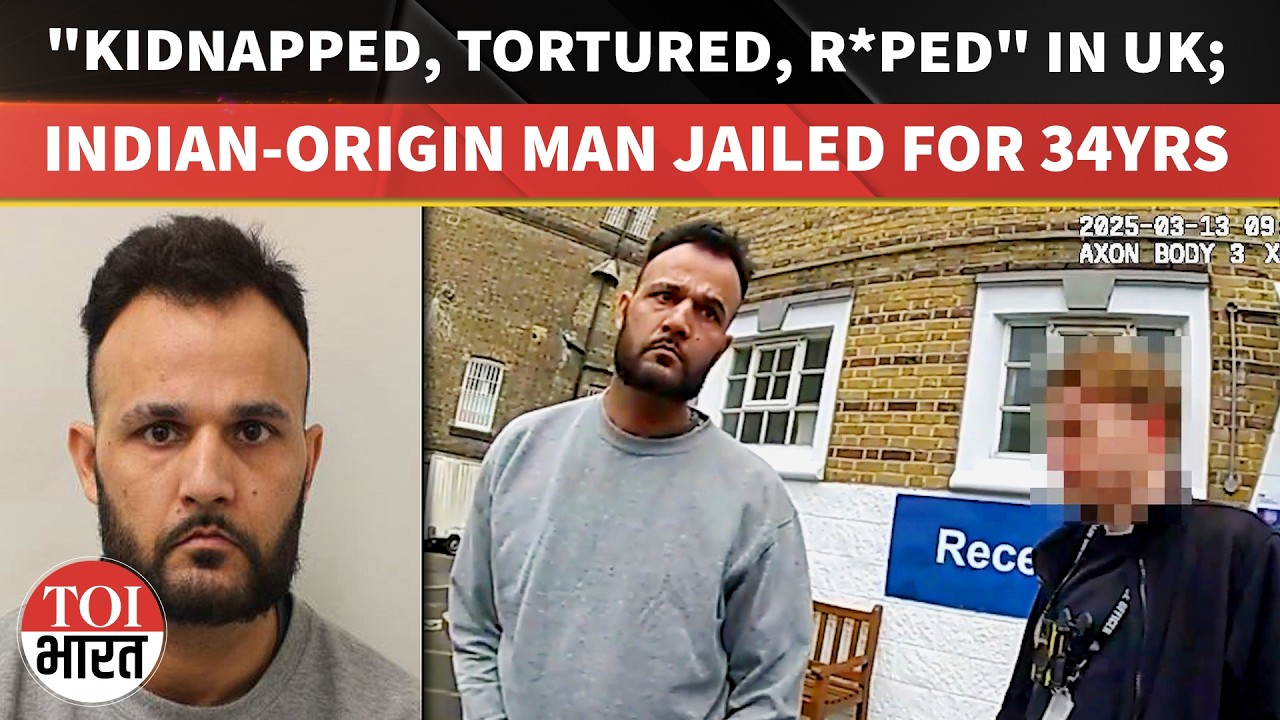 Indian-Origin Man Sentenced To 34 Years In UK For Kidnap, Torture And R*pe Of Woman