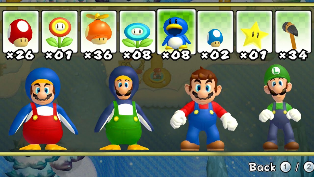 New Super Mario Bros Wii (Cannon) – 2 Player Co Op Walkthrough World 1