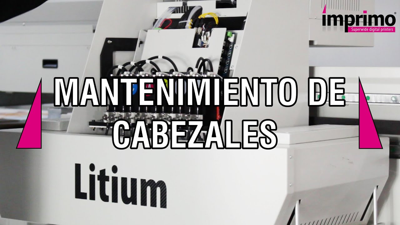 Cómo mantener correctamente el CABEZAL de blanco de tu IMPRESORA